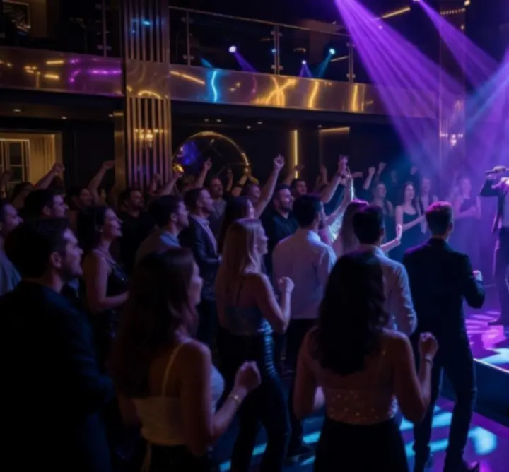 Kiemelt nightlife események látványos fényekkel